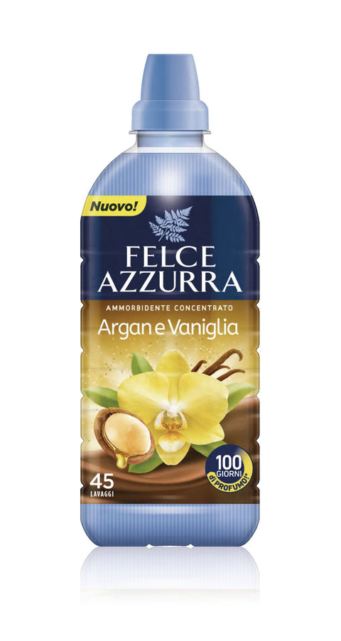 Felce Azzurra geconcentreerde wasverzachter argan en vanille 45 wasbeurten