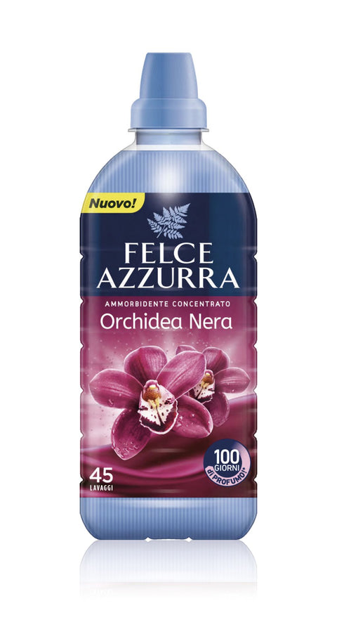 Felce Azzurra wasverzachter zwarte orchidee en satijn