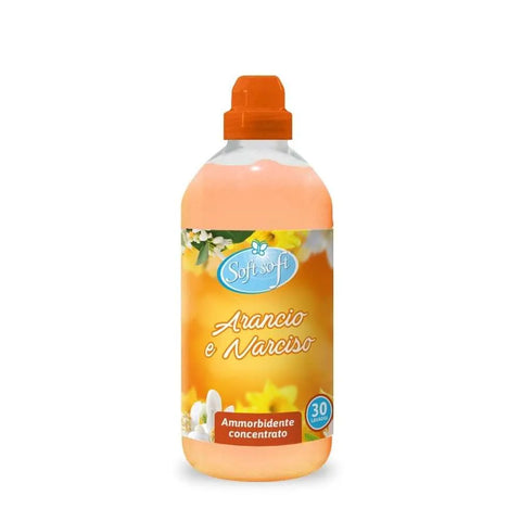 Soft Geconcentreerde Wasverzachter sinaasappel en narcis - 750 ml bottle.