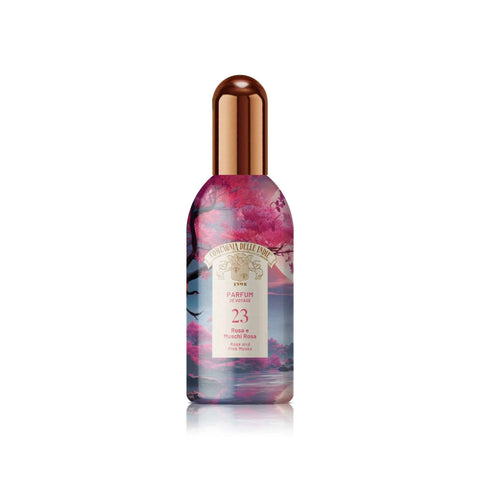 Compagnia Delle Indie EDT nr23 perfume bottle with floral and musk notes design.