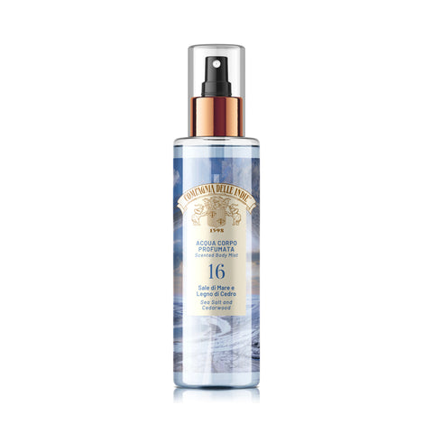 Compagnia Delle Indie Bodymist nr 16 Zeezout en Cederhout 200ml