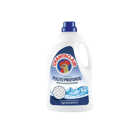 Chante clair wasmiddel diepreinigend, 1260ml bottle for 28 washes, effective stain removal.