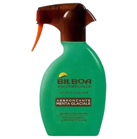 BILBOA snelbruinings-spray verfrissend met munt zonder spf