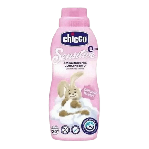 Chicco geconcentreerde wasverzachter fiorito bloemenrijk, 750ML fles voor babykleding vanaf 0 maanden.