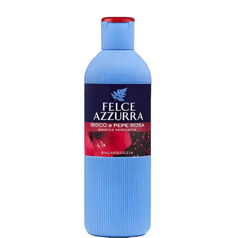 Felce Azzurra bad en douchecreme hibiscus rode peper 650ml - Hemelse-geuren.nl