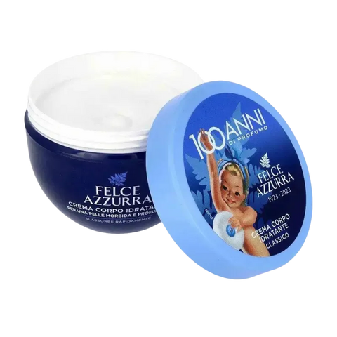 Felce azzurra bodycreme classico 250ml with unique fragrance and vitamin B5 formula.