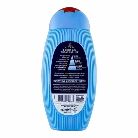 Felce Azzurra douchegel argan sublime 400mlHemelse-geuren.nlFelce Azzurra douchegel argan sublime 400ml