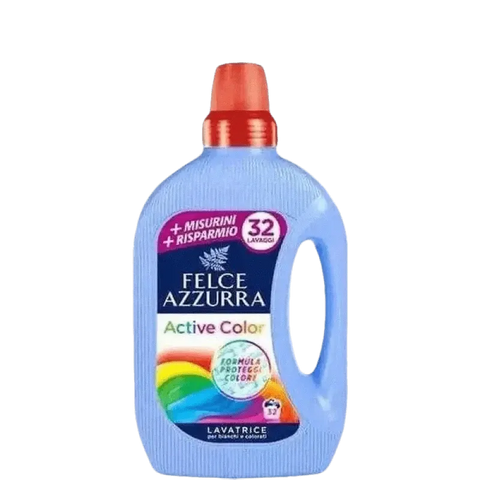 Felce Azzurra geconcentreerde wasmiddel voor gekleurde was 1,6L fles.