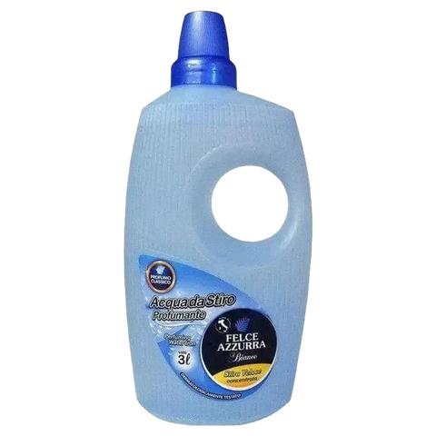 Felce Azzurra gedistilleerd geparfumeerd strijkwater 1L flesje.