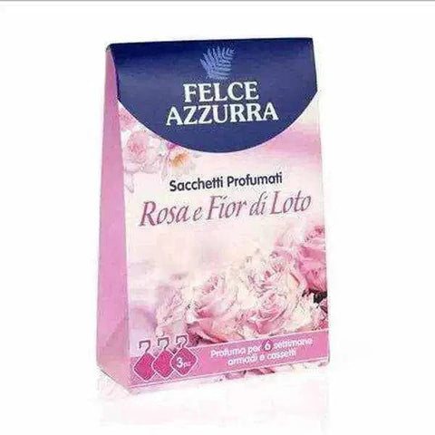 Felce Azzurra geparfumeerde zakjes ROZEN EN LOTUSBLOEM