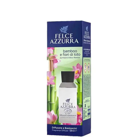 Felce Azzurra geurstokjes bamboo loto bamboe lotus 120ml
