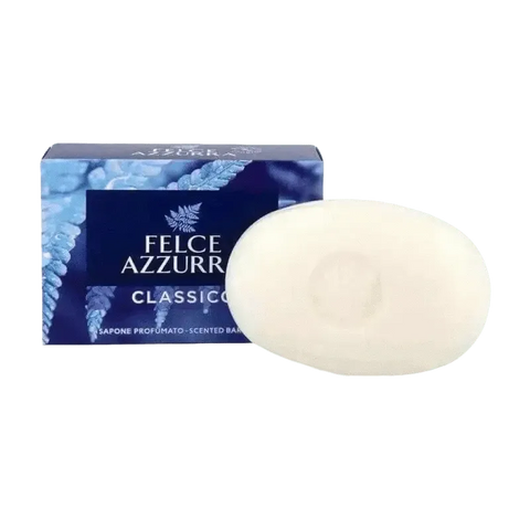 Felce Azzurra zeepblokje classic 100gr met unieke geur en luxe verpakking.