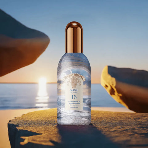 Compagnia Delle Indie Parfum nr16 Zeezout en Cederhout, Hemelse-geuren.nl