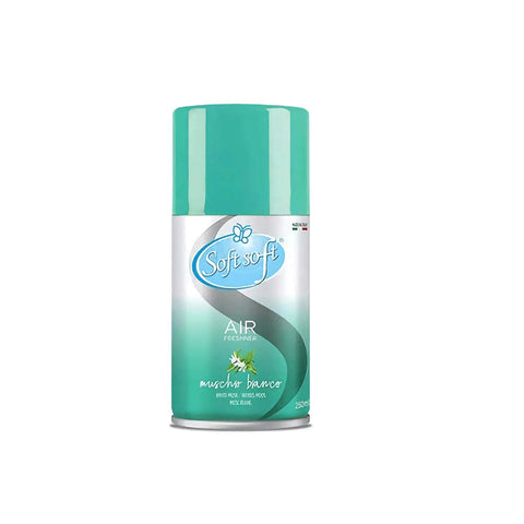 Soft soft huisparfum muschio bianco muskus 250ml, Hemelse-geuren.nl