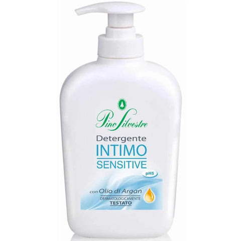 Pino Silvestre intiemzeep sensitief met arganolie 250ml fles.