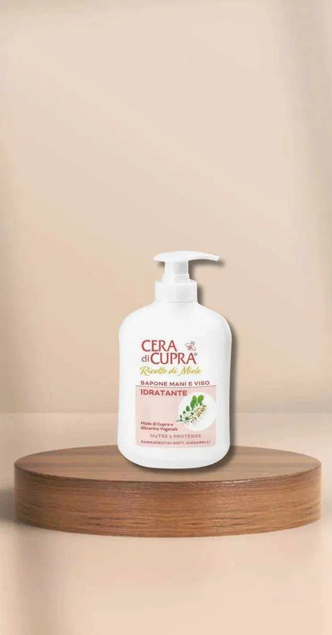 Cera di cupra zeep voor gezicht en handen hydraterende werking