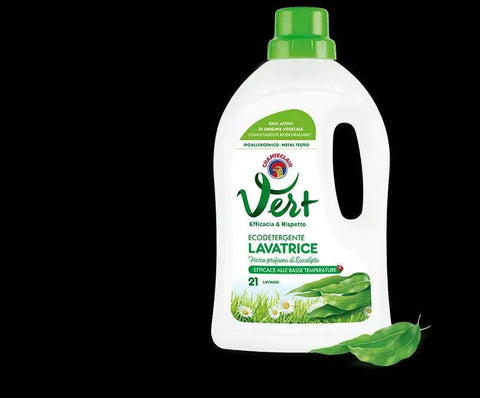 Chante clair Vert ecologisch geconcentreerd wasmiddel fles met eucalyptus, 1428ml.