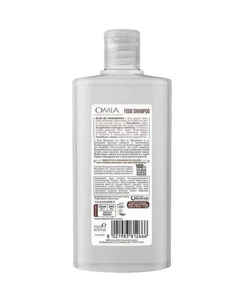 Omia shampoo macadamia biologisch - Hemelse-geuren.nl