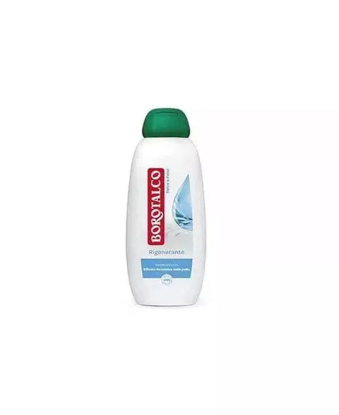 Borotalco regenererende bad- en douchegel 450ml met talk en varens.