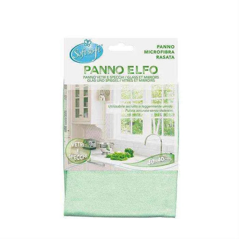 Soft Microvezeldoek Elfo ramen, ruiten en spiegels verde