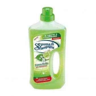 Spuma di Sciampagna vloerreiniger fris en schoon, fresco pulito