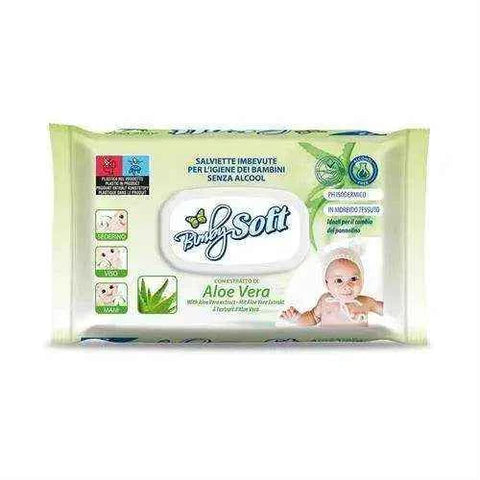 Soft Bimby vochtige babydoekjes Aloë vera