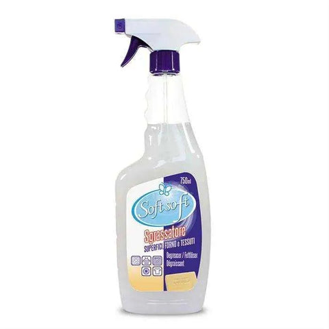 SOFT ontvetter spray marsiglia 750ml bottle for versatile cleaning surfaces.