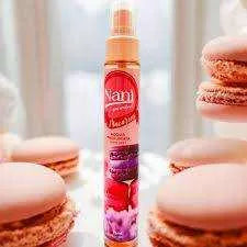 Nani Cadeauverpakking bodymist en bad/douche gourmand macarons, luxe geurset met macaron-aroma.