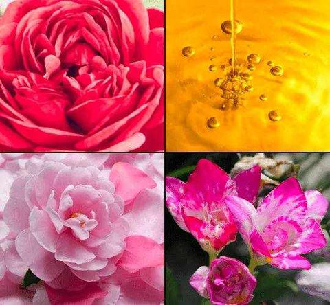 Peony and floral ingredients of Tesori d’Oriente Japanese Spa bath and shower cream.