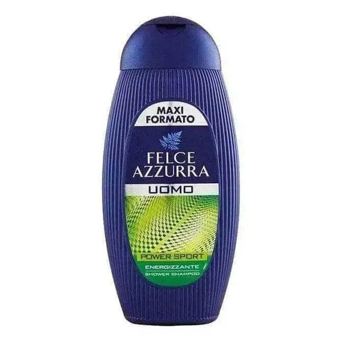 Felce Azzurra uomo douche power sport shower gel 400ml bottle with refreshing fragrances.