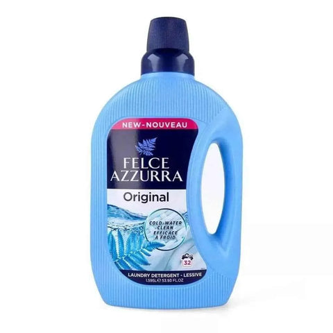 Felce Azzurra geconcentreerde wasmiddel classico 1,6L fles met unieke geur.