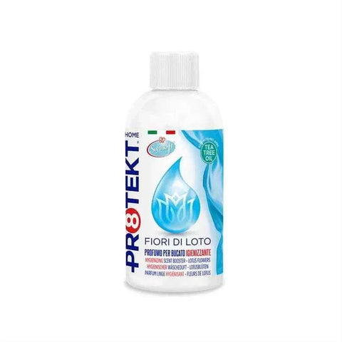 SOFT PROTEKT wasparfum 250ml met tea tree olie en lotusbloem fles.
