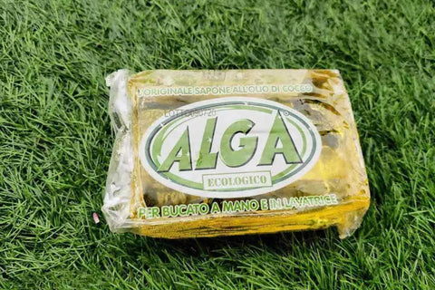 Alga ecologisch zeepblok voor hand en machinewas - Hemelse-geuren.nl