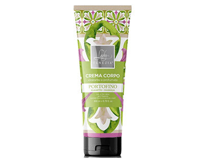 Lady Venezia ceramiche geparfumeerde en hydraterende bodycreme Portofino – Lelietje-van-dalen & Magnolia 200ml - Hemelse-geuren.nl