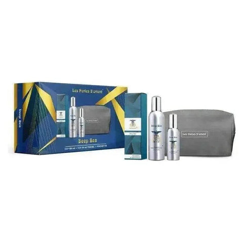 Les perles d'orient deep sea cadeauverpakking eau de parfum 150ml, eau de parfum 75ml en verzorgingstasje