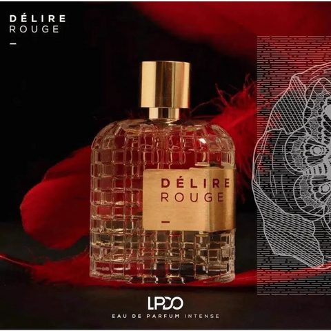 LPDO Délire Rouge cadeauverpakking eau de parfum Intense 30 ml met bijHemelse-geuren.nlélire Rouge cadeauverpakking eau de parfum Intense 30 ml met bijpassend verzorgingstasje