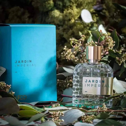 LPDO Jardin impérial cadeauverpakking eau de parfum intense 30ml en veHemelse-geuren.nlLPDO Jardin impérial cadeauverpakking eau de parfum intense 30ml en verzorgingstasje
