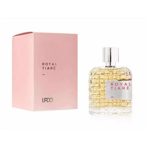 LPDO Royal tiaré cadeauverpakking eau de parfum Intense 100ml, bad/douchecreme en verzorgingstasje
