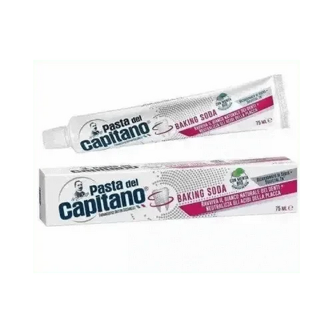Pasta del capitano tandpasta baking soda whitening