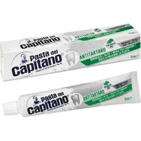 Pasta del capitano tandpasta ter voorkoming van tandsteen (antitartaro) ideaal voor rokers