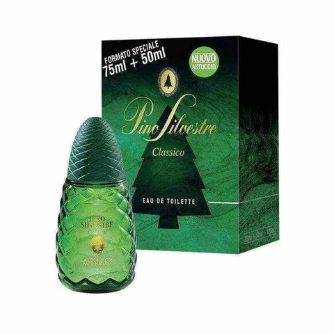 Pino Silvestre classico parfum EDT 75ML bottle and packaging.