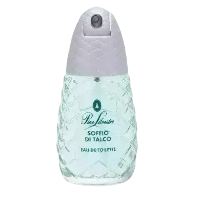 Pino Silvestre Parfum Soffio di Talco Heerlijk EDT 75ML bottle with delicate talc scent.