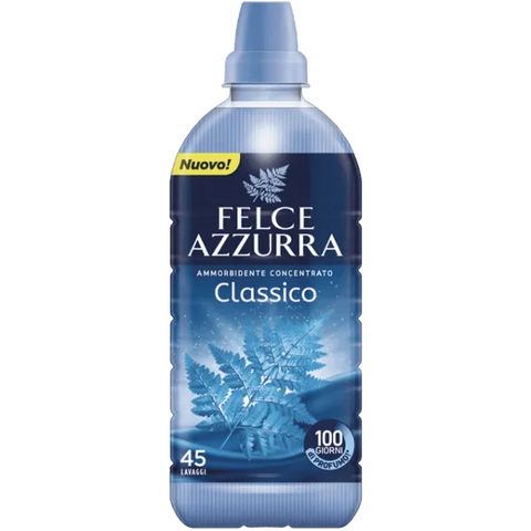 Felce Azzurra groot formaat Classic geconcentreerde wasverzachter fles 45 wasbeurten.