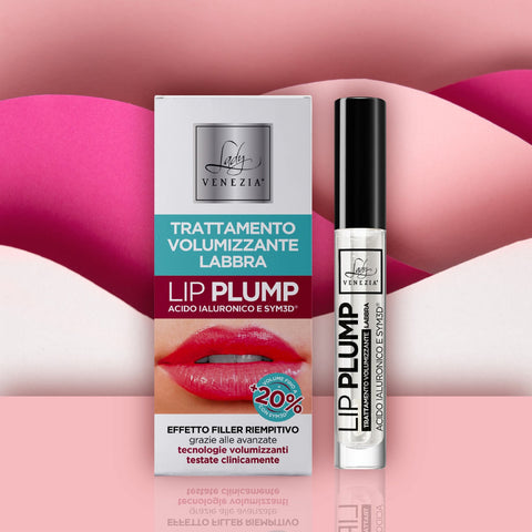 Lady Venezia Lip Plump – Lippenverzorging voor volume met Hyaluronzuur en SYM3D® transparant - Hemelse-geuren.nl