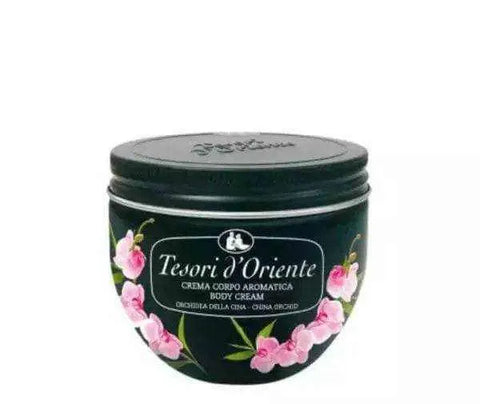 Tesori d'Oriente bodycreme Chinese orchidee, 300 ml jar.