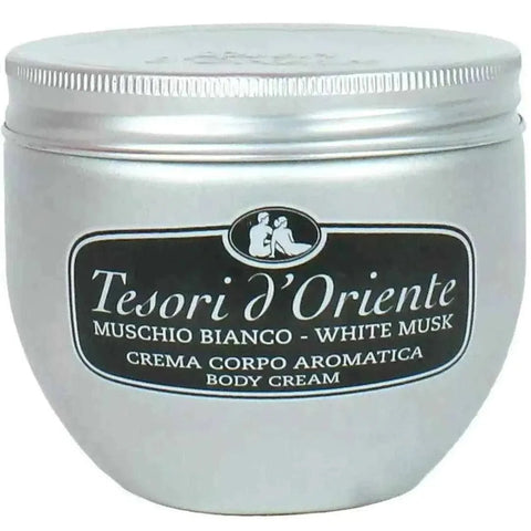 Tesori d'Oriente bodycreme white muskHemelse-geuren.nl'Oriente bodycreme white musk
