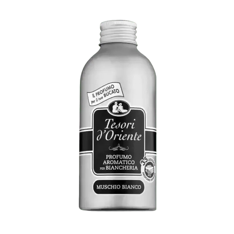 Tesori d'Oriente white musk geconcentreerde wasparfum 250ml bottle.