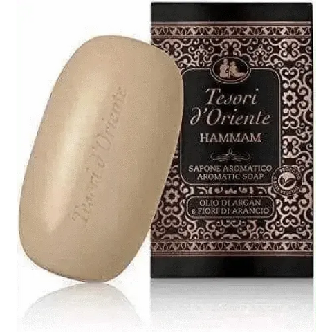 Oriente zeepblokje hammam met arganolie en oranjebloesem, 150g.