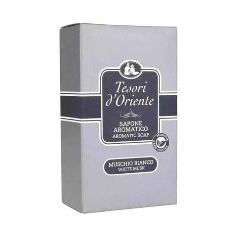 Tesori d'Oriente zeepblokje white muskHemelse-geuren.nl'Oriente zeepblokje white musk