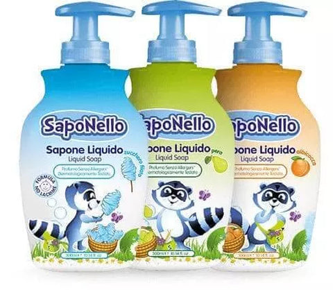 felce azzurra Saponello handzeep voor kinderen met abrikozengeur - Hemelse-geuren.nl